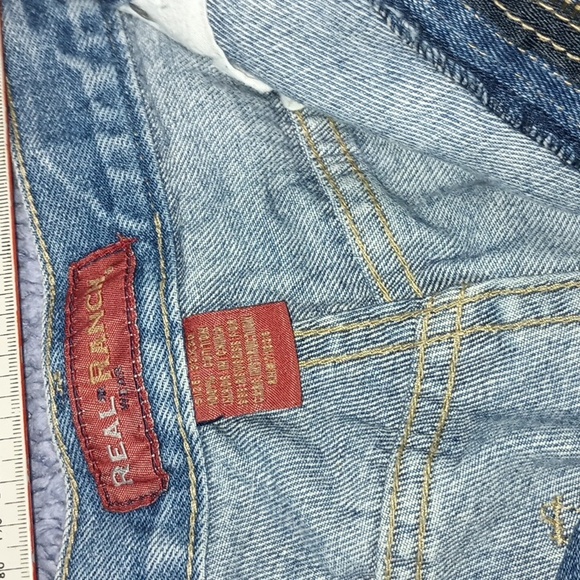 Real Ranch Mens Blue Jeans Size: 33x30 - Picture 3 of 3